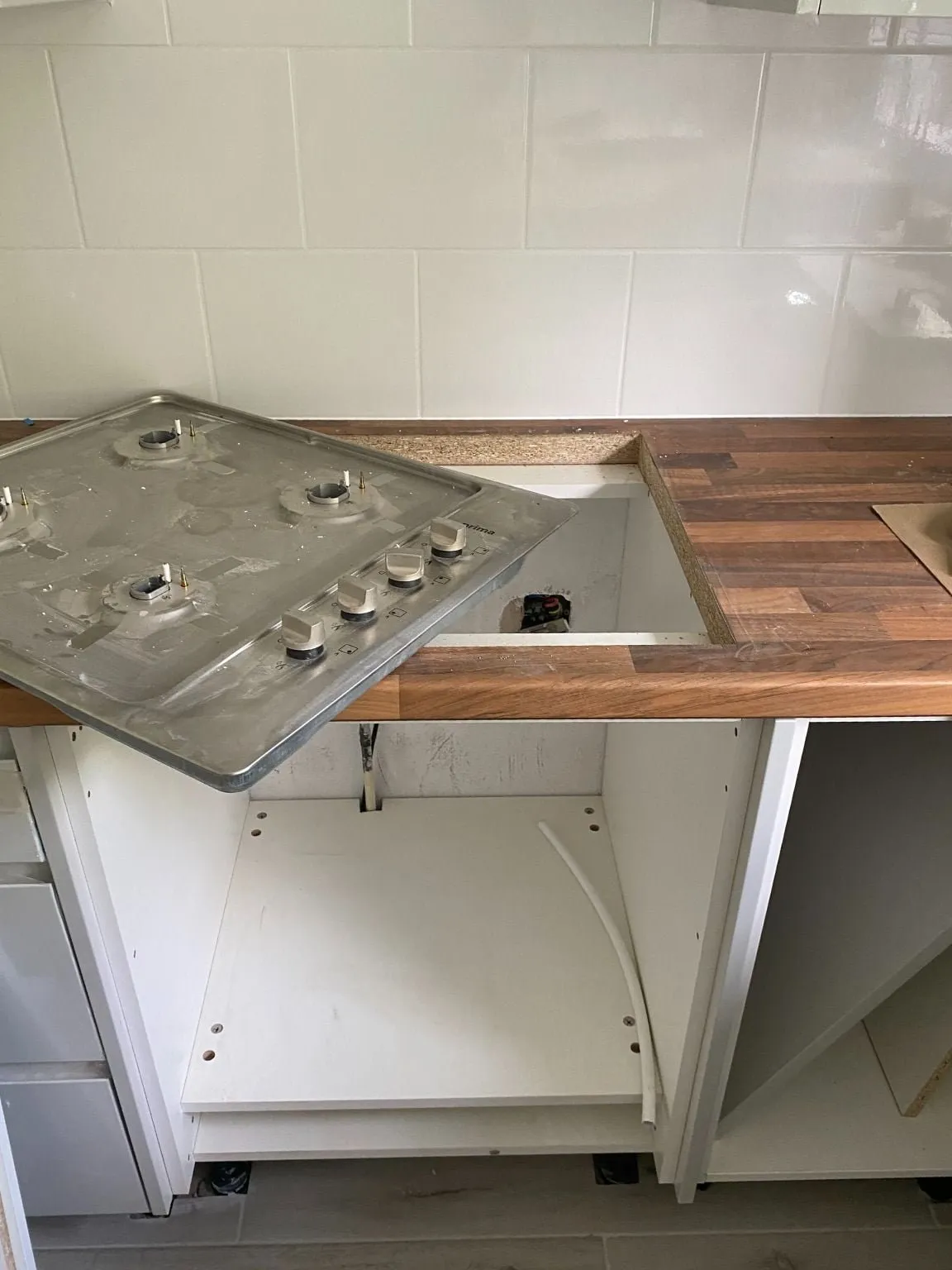 Gas Hob Installation